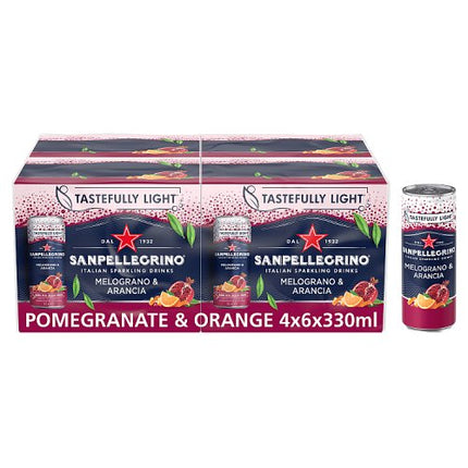 San Pellegrino Pomegranate & Orange 6x330ml