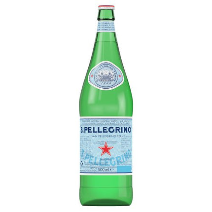 San Pellegrino Sparkling Water 24x500ml Glass