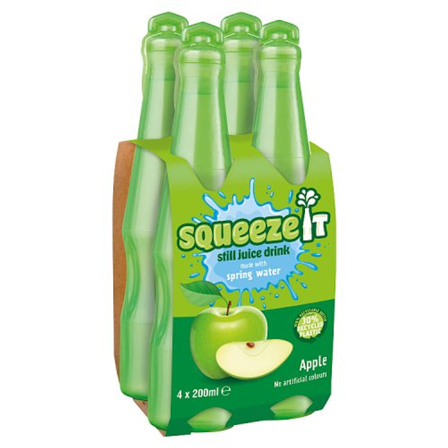 Squeeze It Apple 4pk 200ml