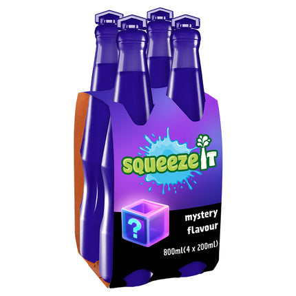 Squeeze It Mystery Flavour 4pk 4x200ml