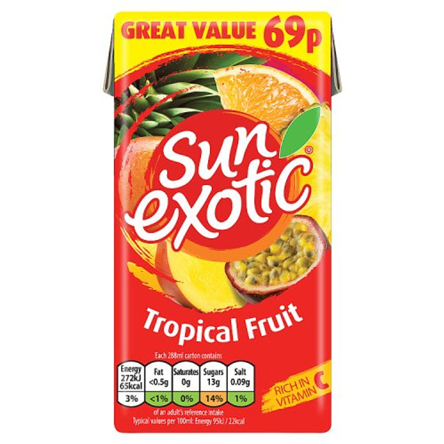 Sun Exotic Tropical 288ml 69p
