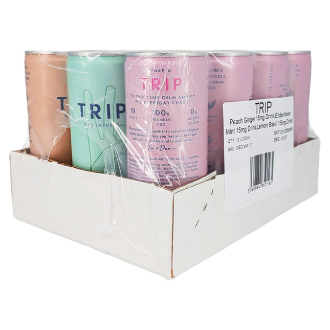 TRIP CBD Infused Drink Mix Pack 250ml