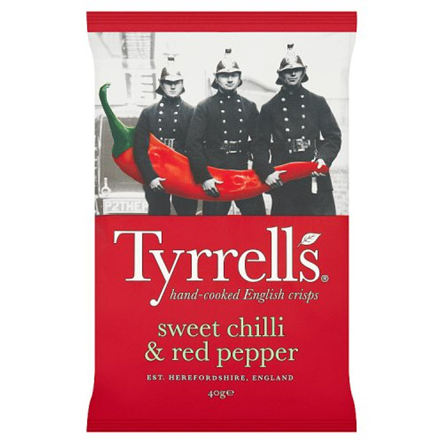 Tyrrells Sweet Chilli & Red Pepper Crisps 40g