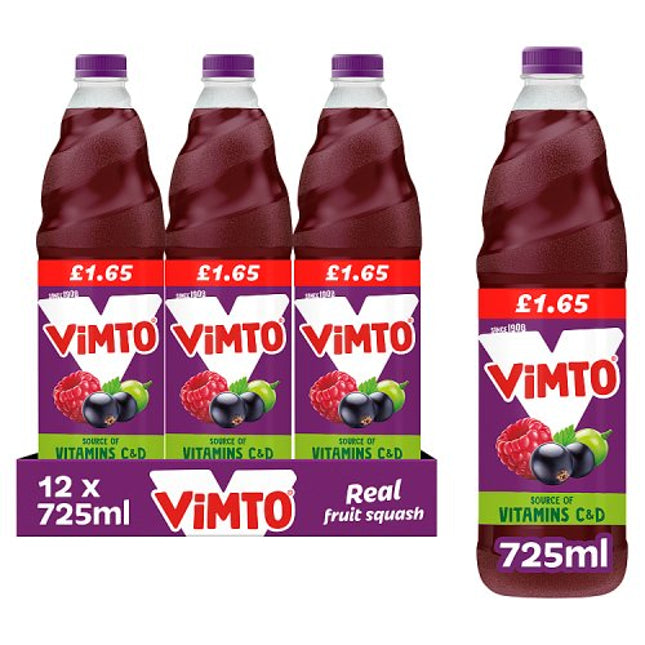 Vimto Cordial 725ml £1.65
