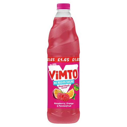 Vimto Raspberry, Orange & Passionfruit Cordial £1.65
