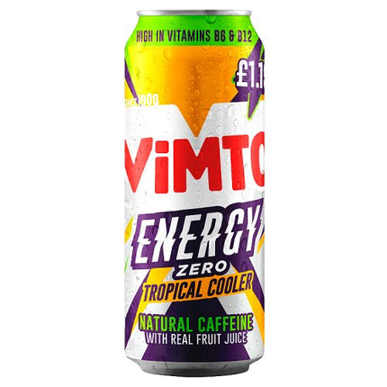 Vimto Energy Tropical 500ml £1.19