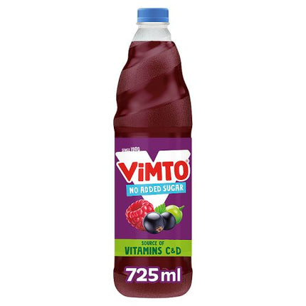 Vimto Squash No Added Sugar 725ml