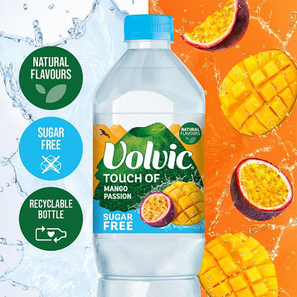 Volvic Touch of Fruit - Sugar Free Mango & Passionfruit 1.5L