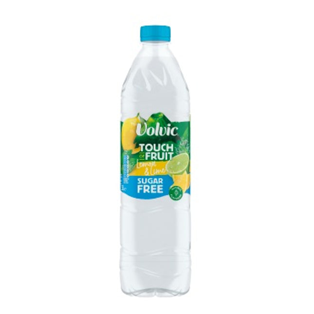 Volvic Touch of Fruit - Sugar Free Lemon & Lime 1.5L