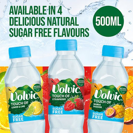 Volvic Touch of Fruit - Sugar Free Lemon & Lime 500ml
