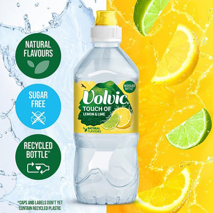 Volvic Touch of Fruit - Lemon & Lime 750ml Sports Cap
