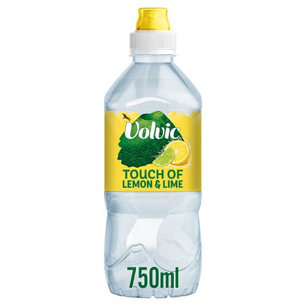 Volvic Touch of Fruit - Lemon & Lime 750ml Sports Cap