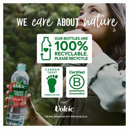 Volvic Touch of Fruit - Sugar Free Watermelon 750ml Sports Cap