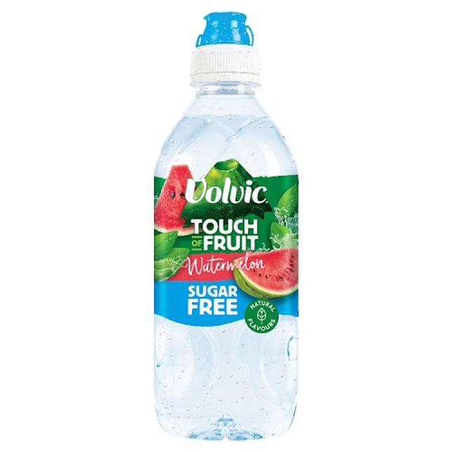 Volvic Touch of Fruit - Sugar Free Watermelon 750ml Sports Cap