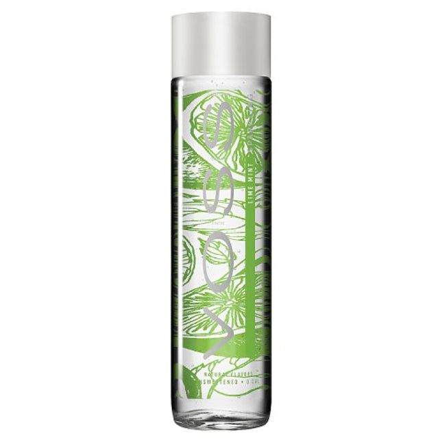 Voss Lime Mint 375ml Glass