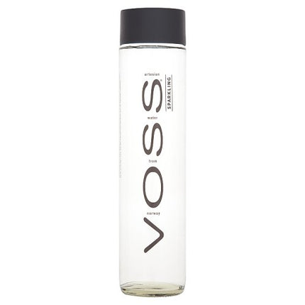 Voss Water Sparkling 800ml Glass