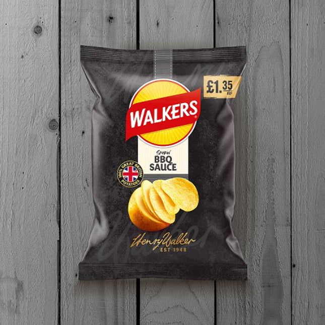 Walkers BBQ £1.35 70g