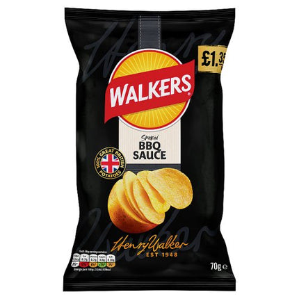 Walkers BBQ £1.35 70g