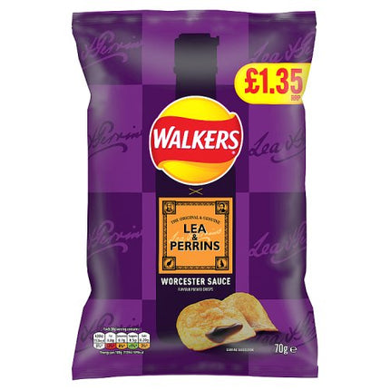 Walkers Lea & Perrins Worcester Sauce 70g £1.35