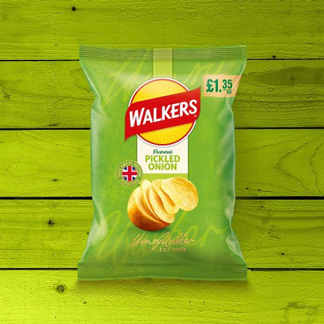 Walkers Pickled Onion 70g £1.35