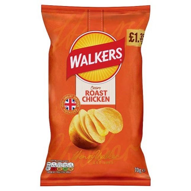 Walkers Roast Chicken 70g £1.35