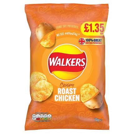 Walkers Roast Chicken 70g £1.35