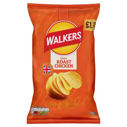 Walkers Roast Chicken 70g £1.35
