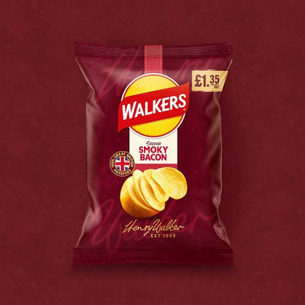 Walkers Smokey Bacon 70g £1.35