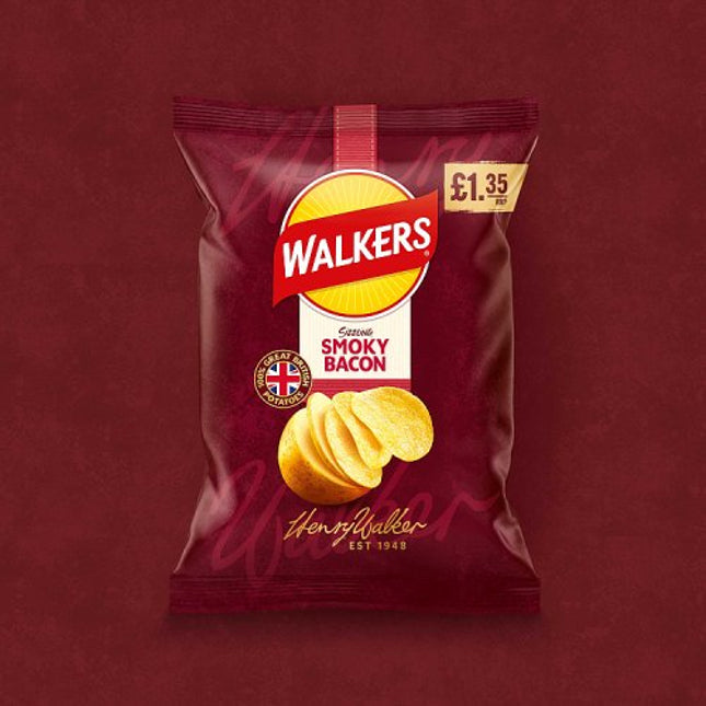 Walkers Smokey Bacon 70g £1.35