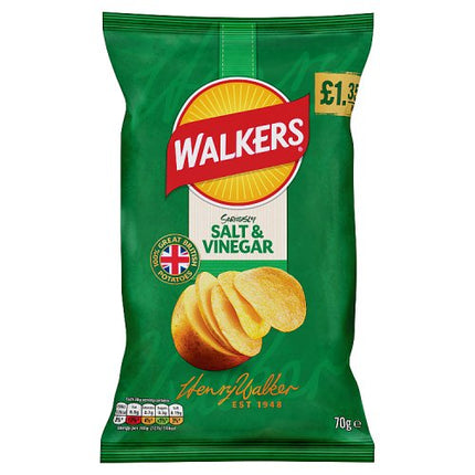 Walkers Salt & Vinegar £1.35 70g