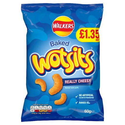 Walkers Wotsits Cheese 48g £1.35
