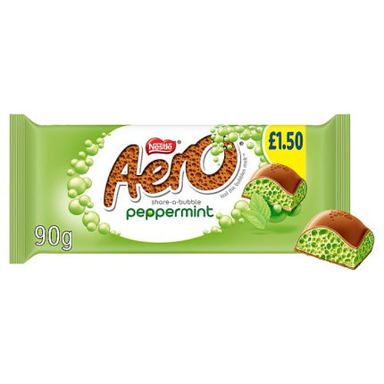 WIGIG Aero Giant Peppermint Chocolate Block 90g £1.50