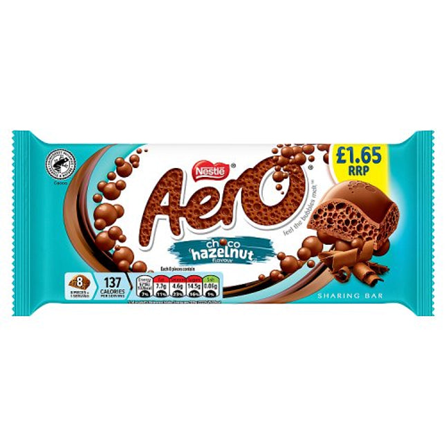Aero Hazelnut Sharing Block 90g £1.65
