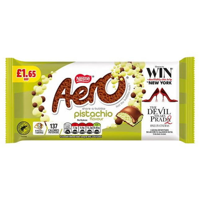 Aero Pistachio Block 90g £1.65