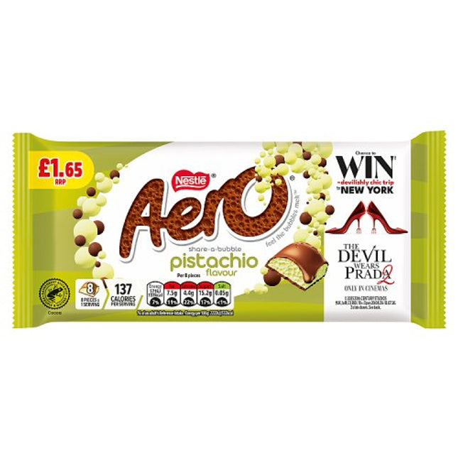 Aero Pistachio Block 90g £1.65