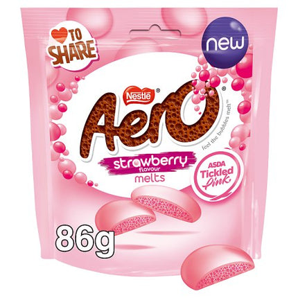 Aero Strawberry Melts Pouch 86g
