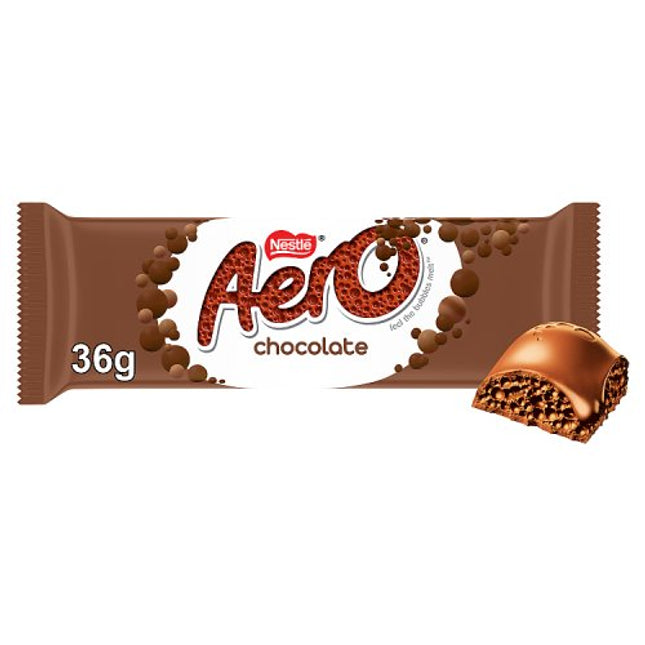 Aero Bubbly Milk Chocolate Bar 36g