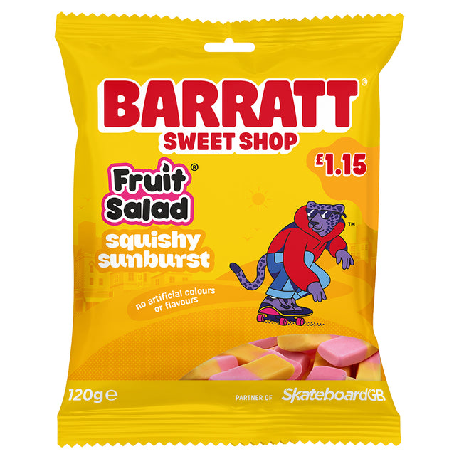 Barratts Fruit Salad Squishy Outburst 120g £1.15