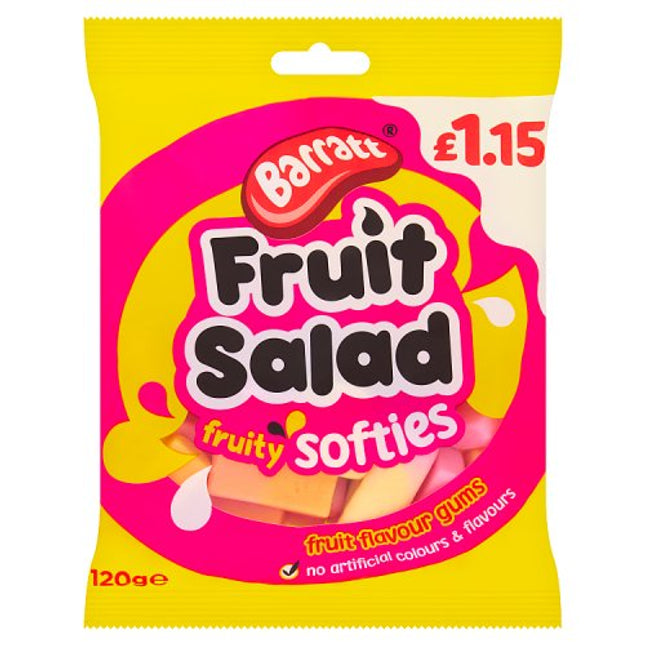 Barratt Fruit Salad Fruity Softies 120g £1.15