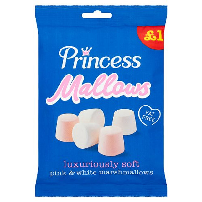 Princess Pink & White Marshmallows 150g £1.00