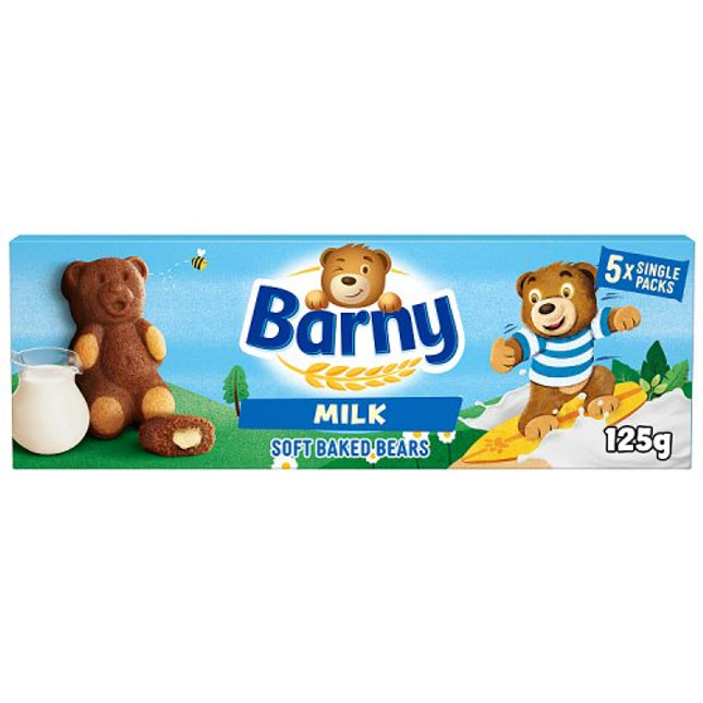 Barny Milk Soft Baked Bears 5 Pack 125g