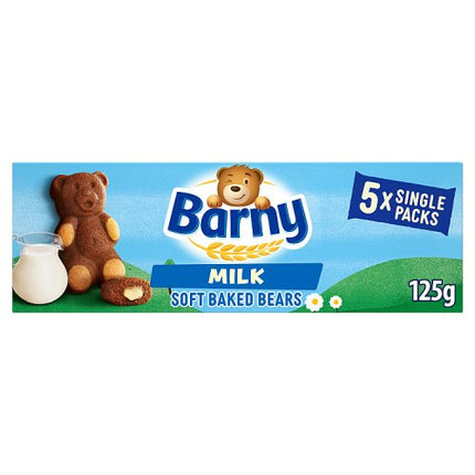 Barny Milk Soft Baked Bears 5 Pack 125g