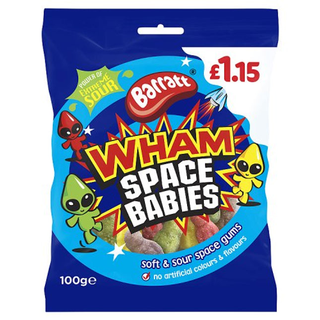 Barratt Wham Space Babies 100g £1.15
