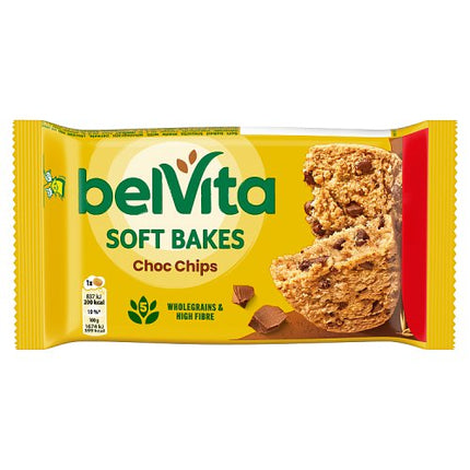 Belvita Soft Bake Chocolate Chip Breakfast Bar 50g 69p