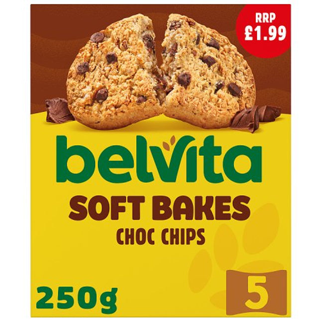 Belvita Soft Bakes Chocolate Chip PMP £1.99  250g