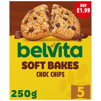 Belvita Soft Bakes Chocolate Chip PMP £1.99  250g