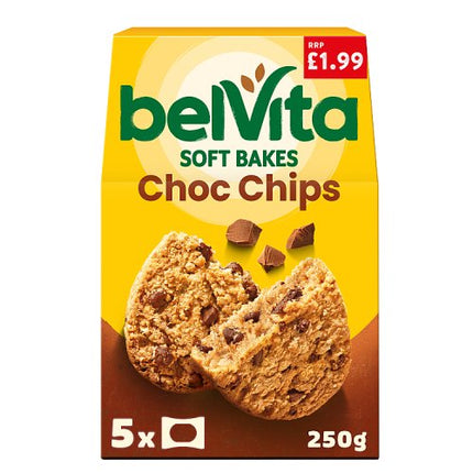 Belvita Soft Bakes Chocolate Chip PMP £1.99  250g