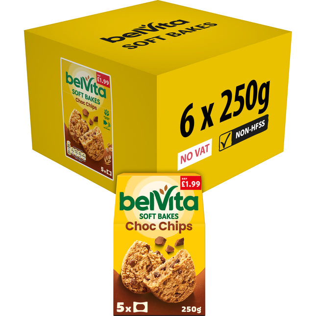 Belvita Soft Bakes Chocolate Chip PMP £1.99  250g