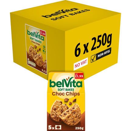 Belvita Soft Bakes Chocolate Chip PMP £1.99  250g