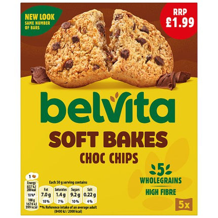 Belvita Soft Bakes Chocolate Chip PMP £1.99  250g